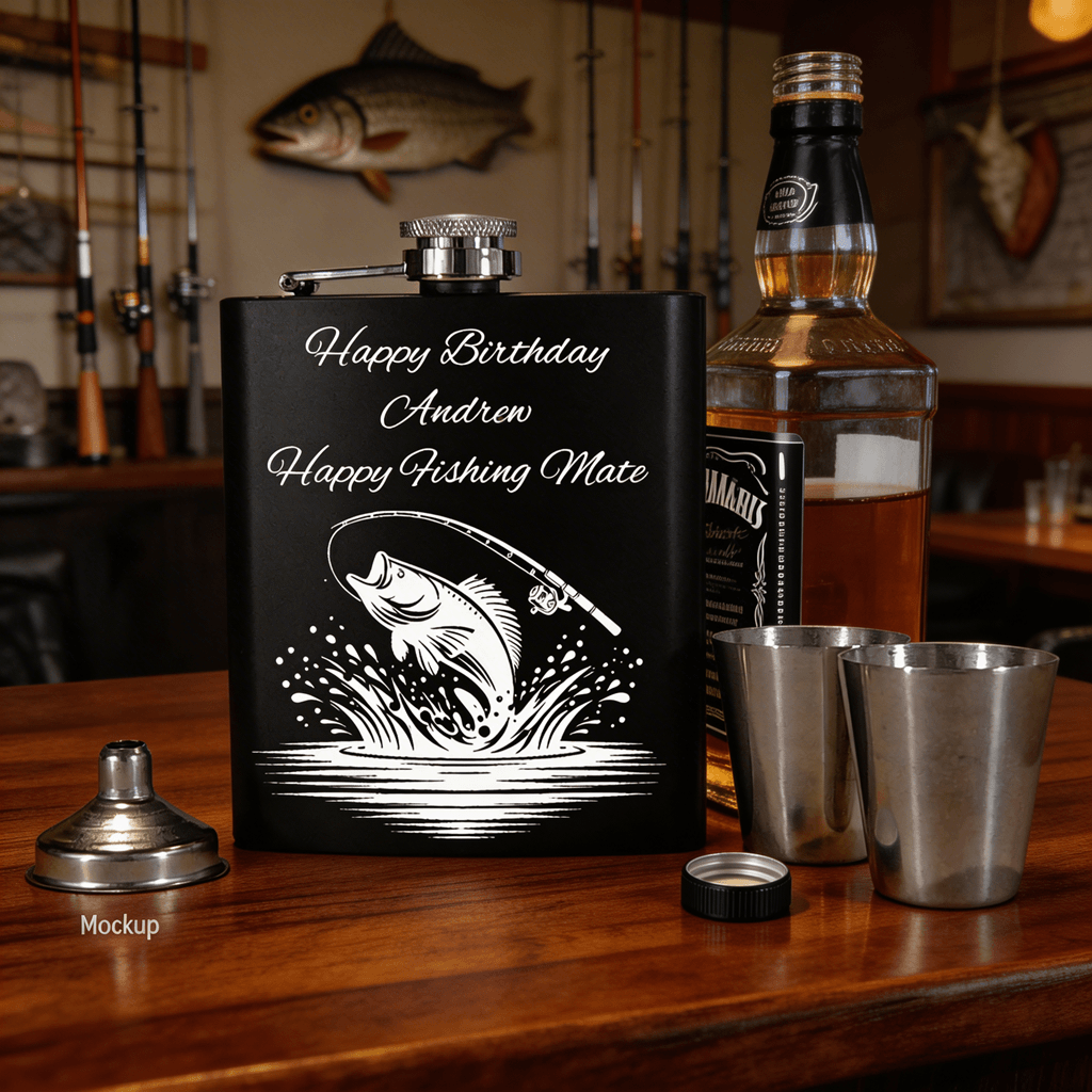 Fishing Themed - Flask Sets