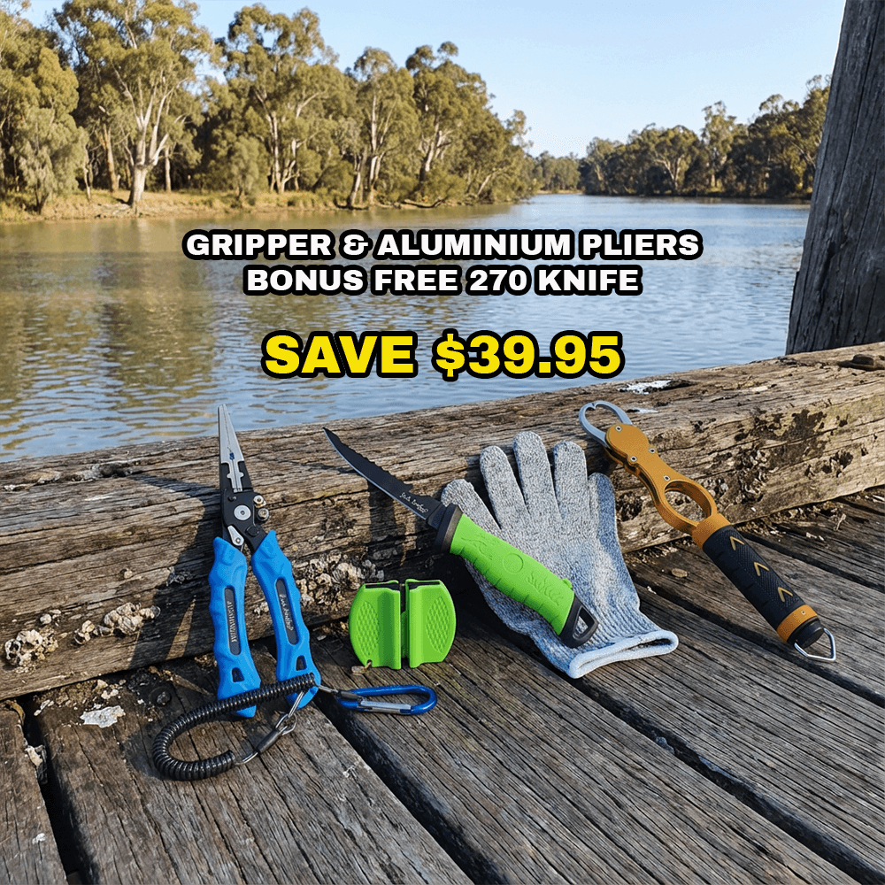 Gripper-Aluminium Pliers-Free 270 Knife