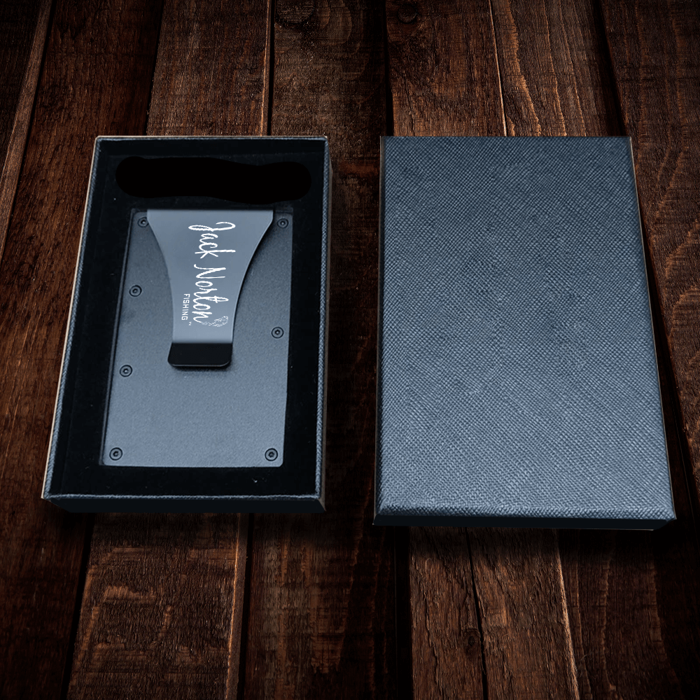 Big Bass Aluminium Card Wallet