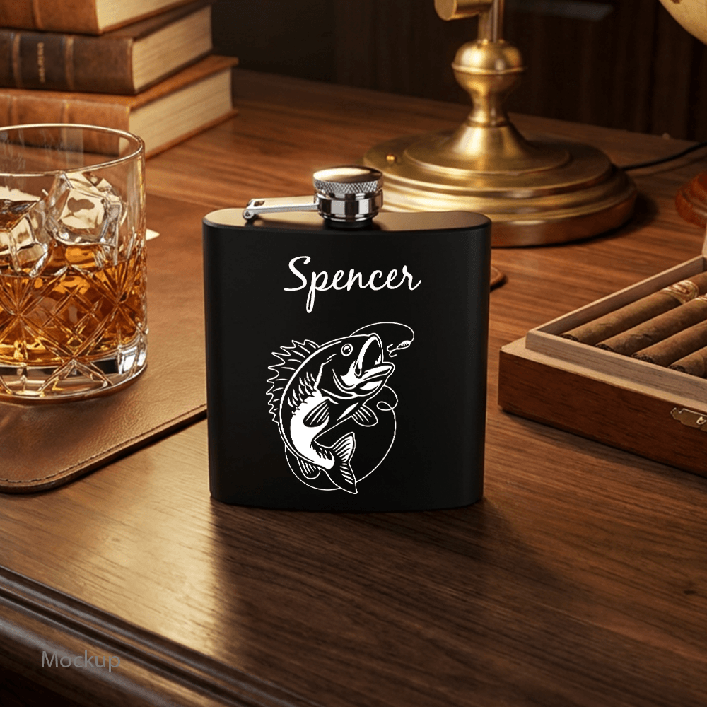 Fishing Themed - Hip Flasks