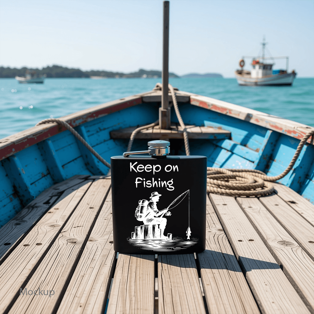 Fishing Themed - Hip Flasks