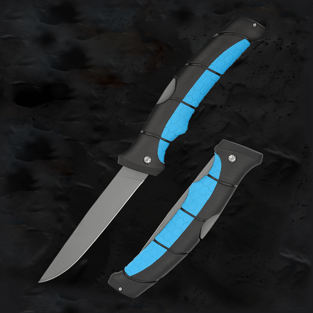 Fish Gripper With FREE Folding Fillet Knife