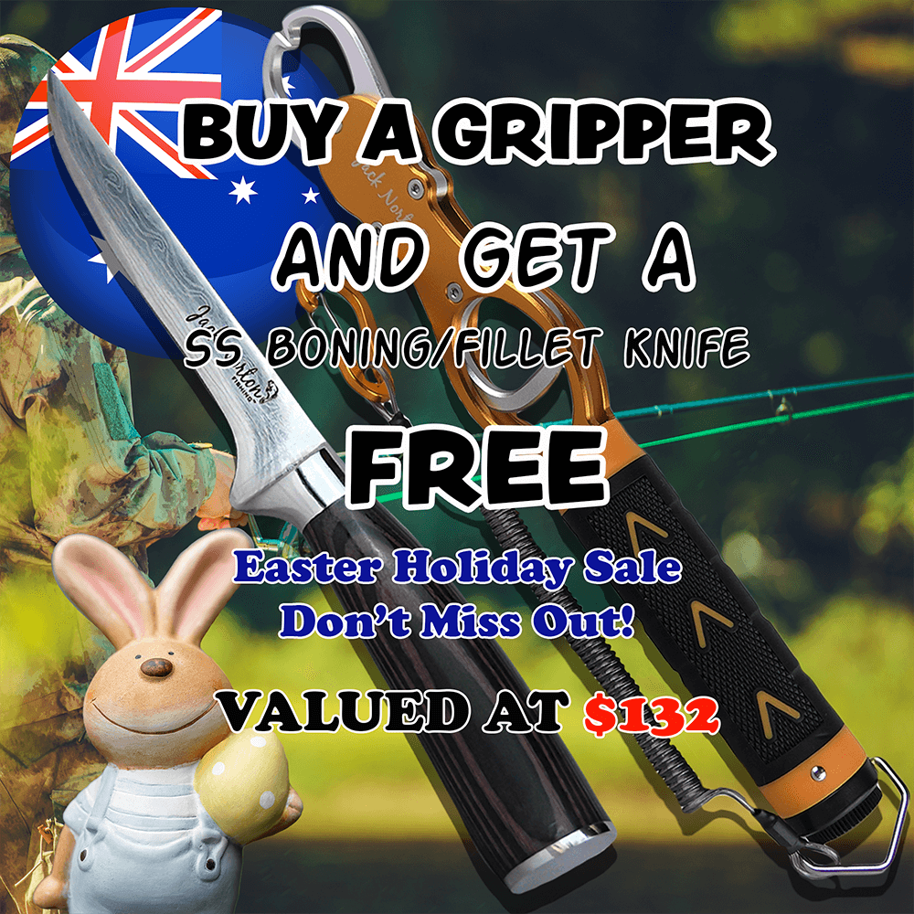Fish Gripper With FREE SS Knife