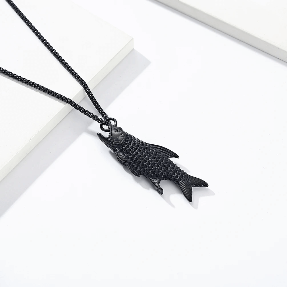 Hooked Piranha Necklace