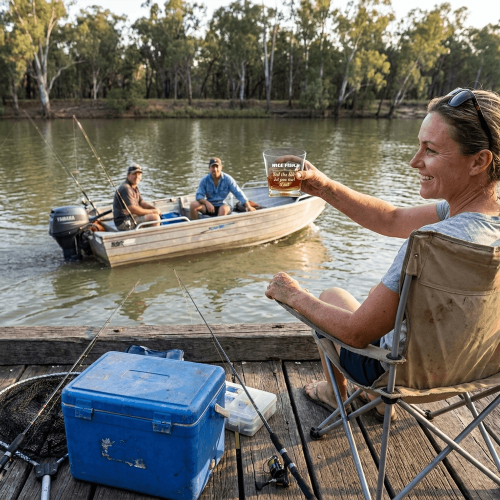 Happiness is a big fish (and a witness)