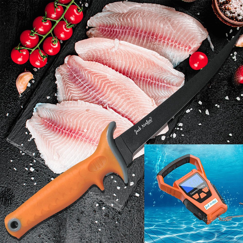 Bundle 350mm Fillet Knife & Weighing Scale – Jack Norton Fishing