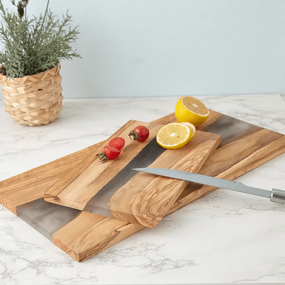Olive Wood & Resin Board