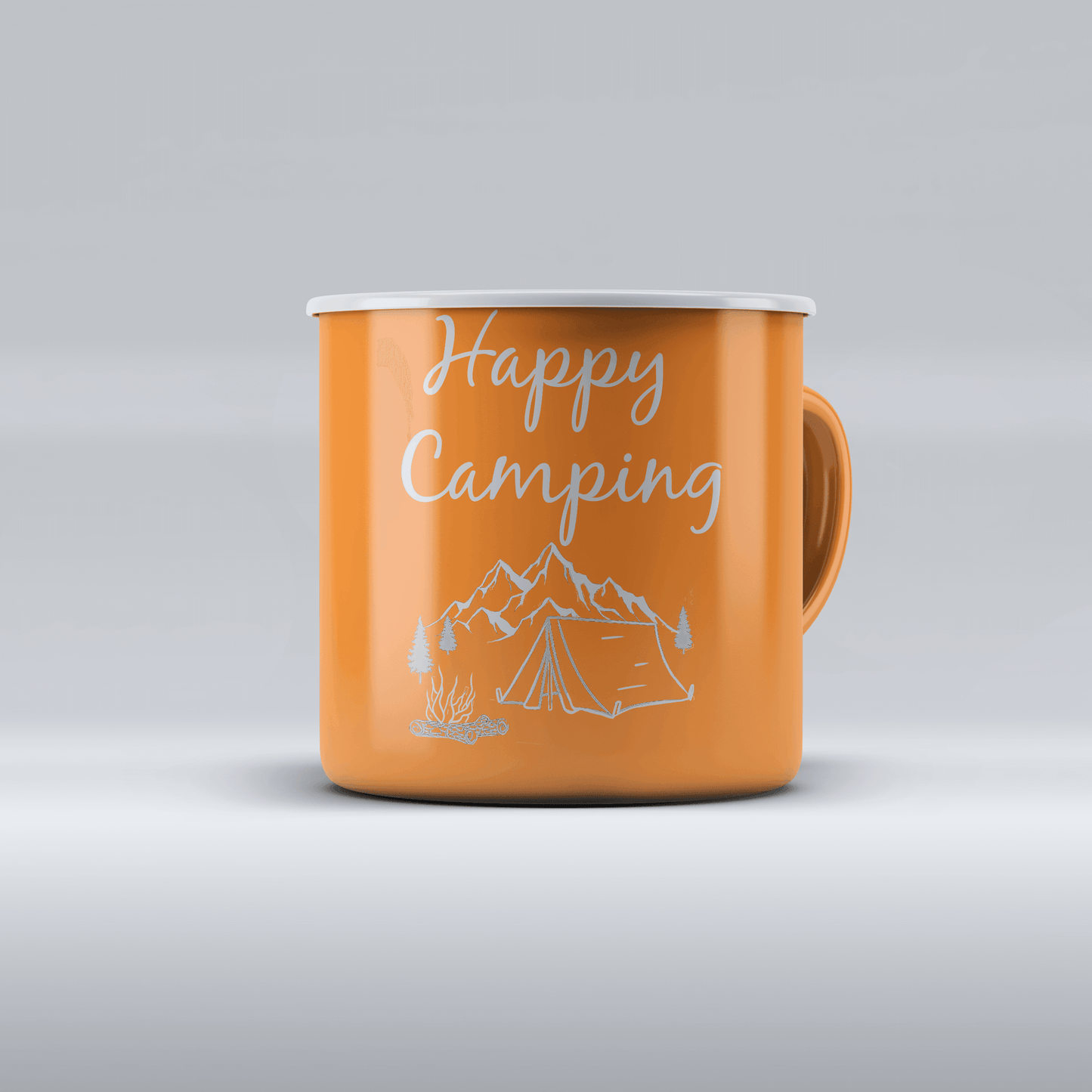 Personalise this one - Campsite with tent and mountains - Jack Norton Fishing