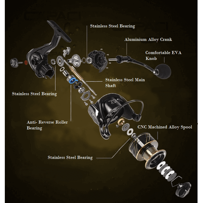 Jack Norton Spinning Reel - Jack Norton Fishing
