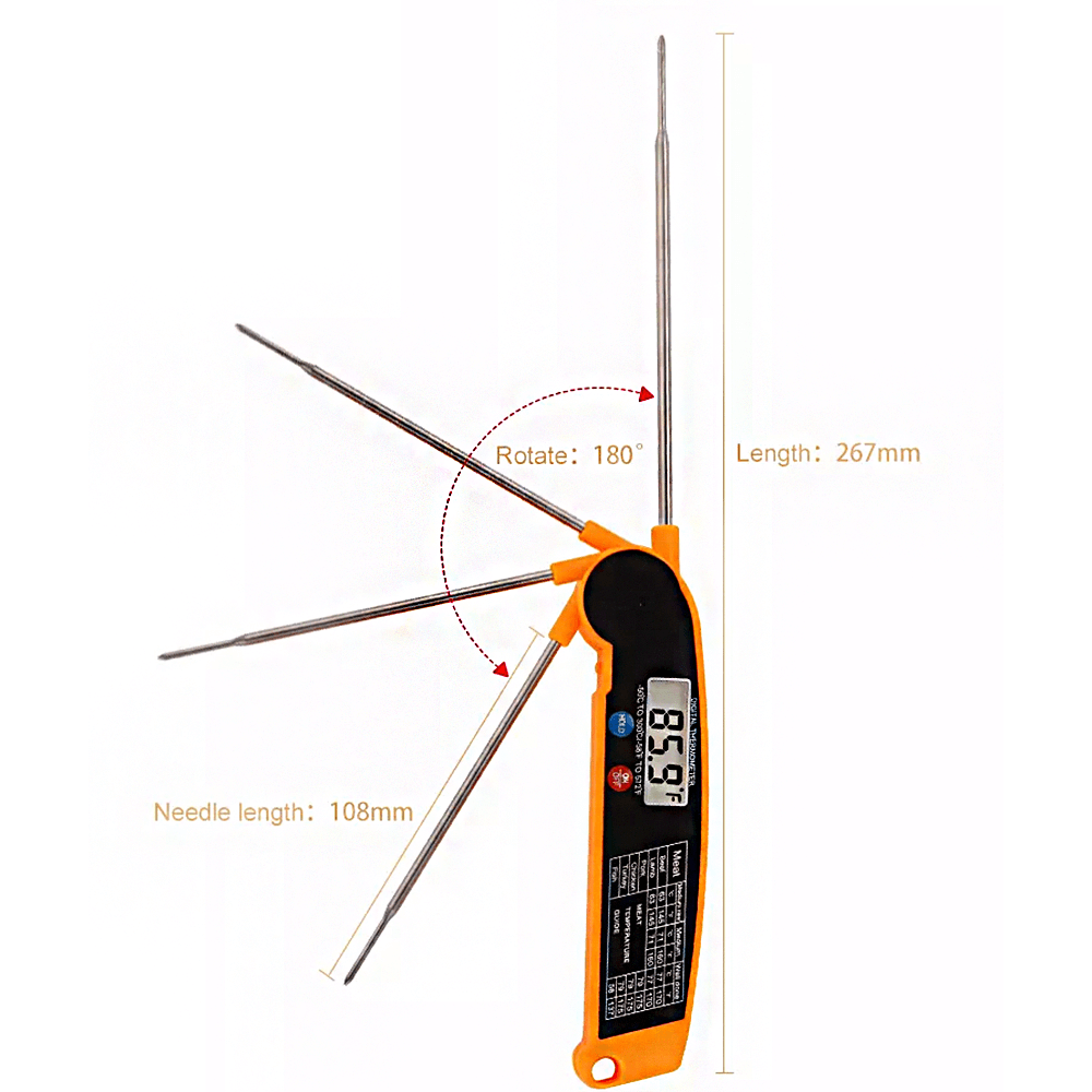 Folding Meat Thermometer