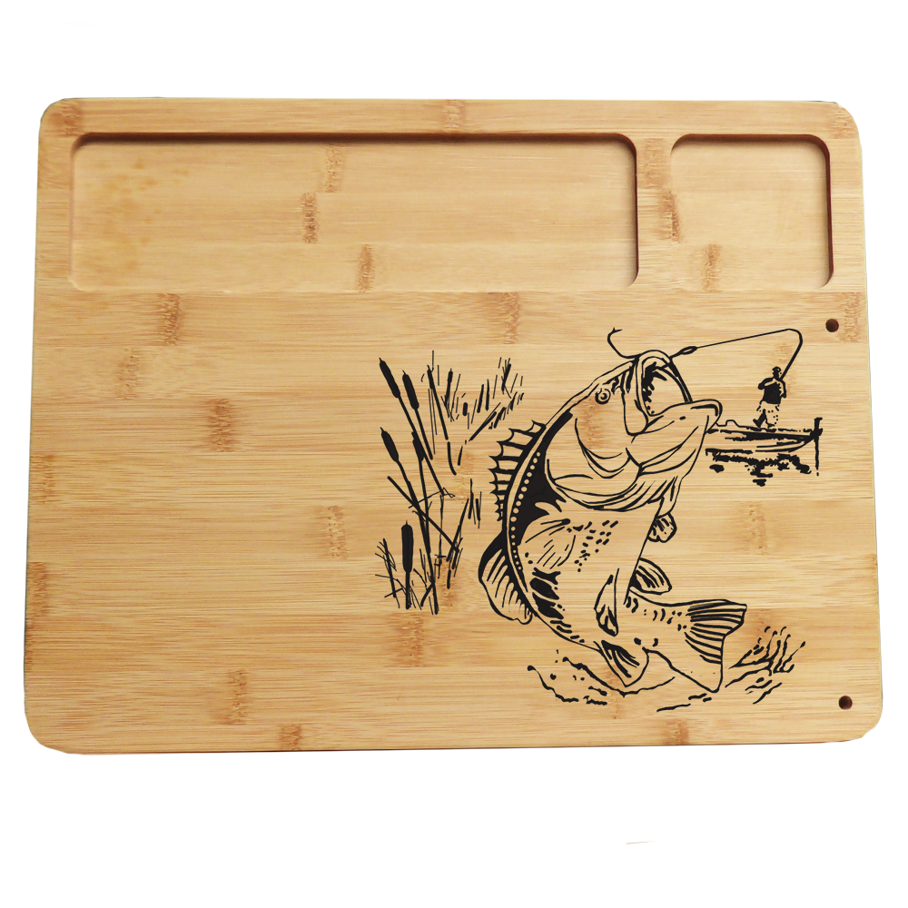 Hooked The Big One Serving Board Set