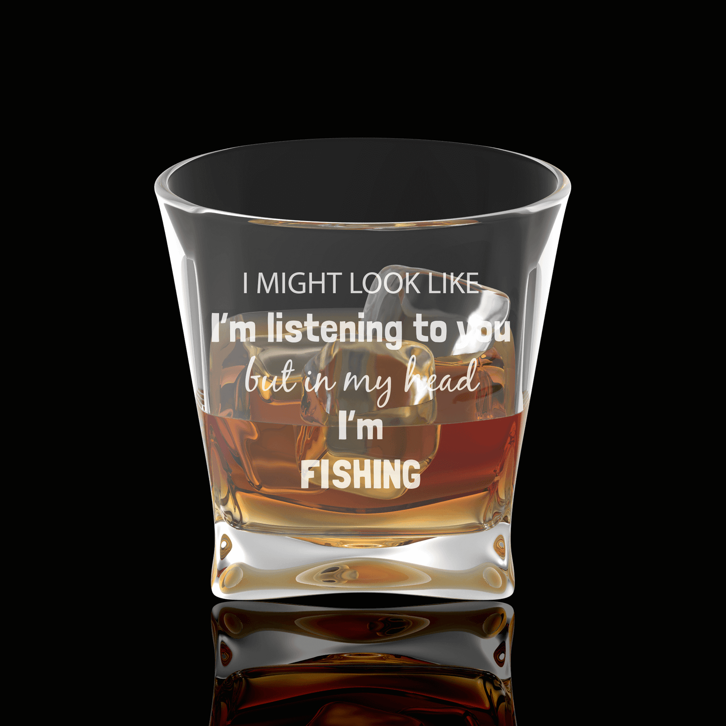 I might look like I'm listening to you but in my head I'm fishing - Jack Norton Fishing