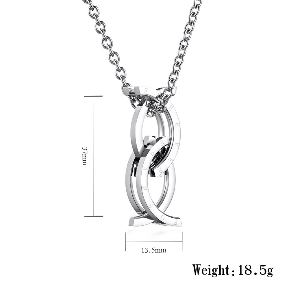 Kissing Fish Pendant & Necklace