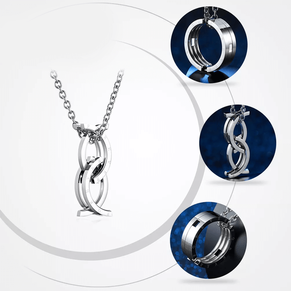 Kissing Fish Pendant & Necklace