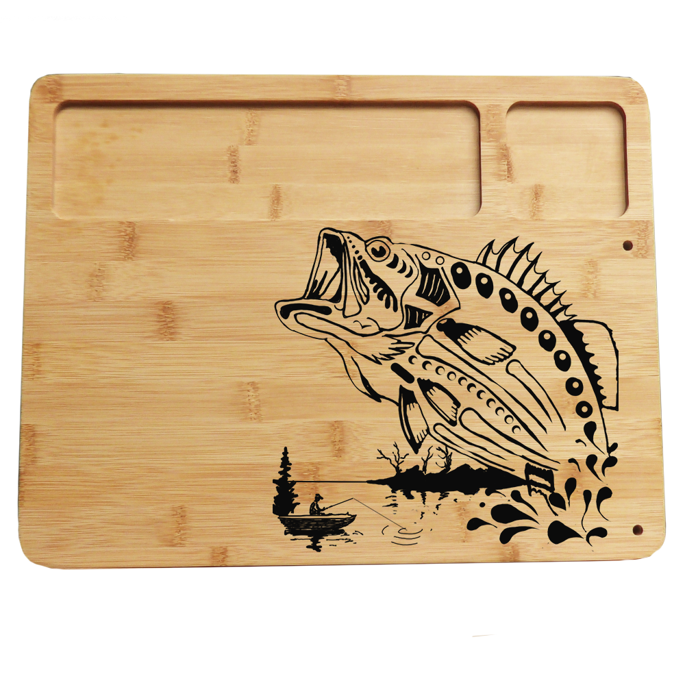 Large Jumping Fish Serving Board Set