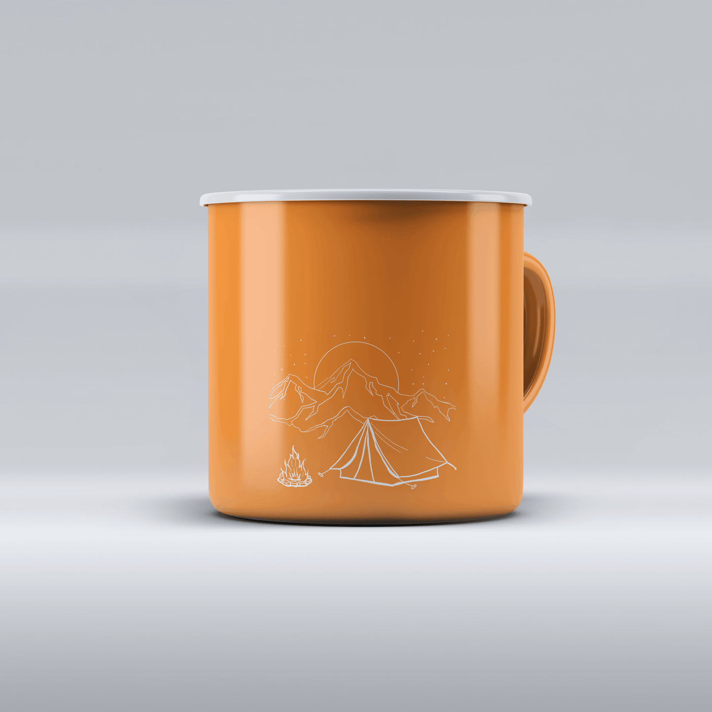 Personalise this one - Campsite with night sky and full moon - Jack Norton Fishing
