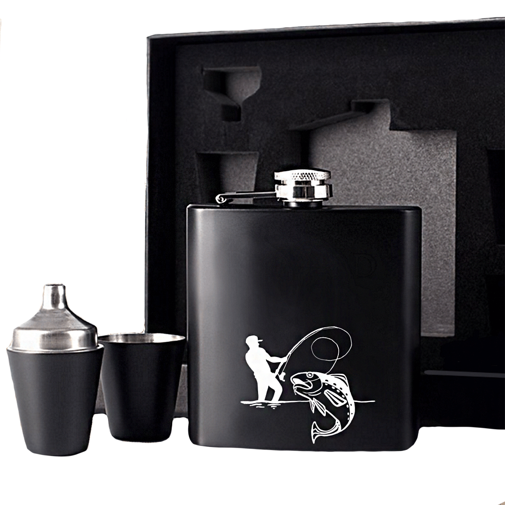 Hip Flask Set (The Big Catch)