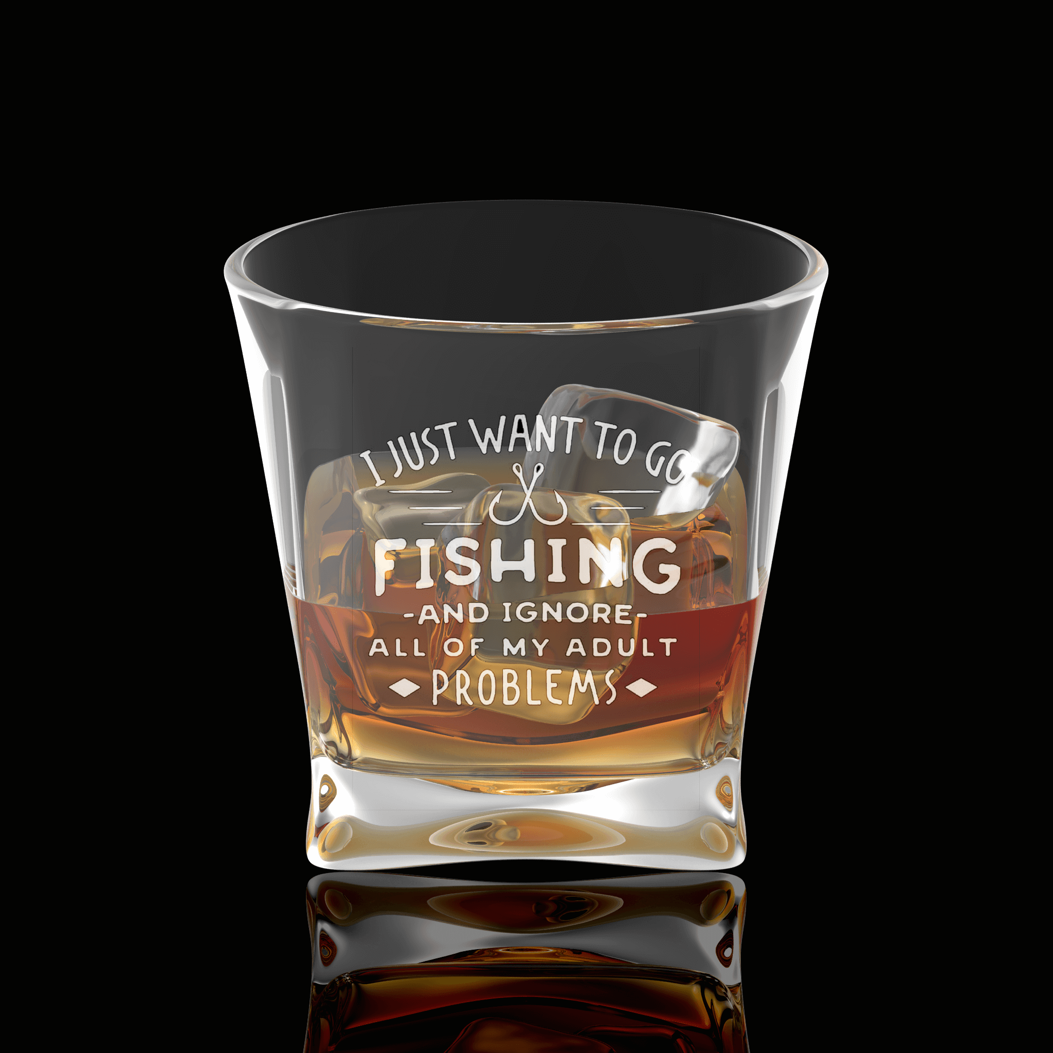I just want to go fishing and ignore all of my adult problems - Jack Norton Fishing