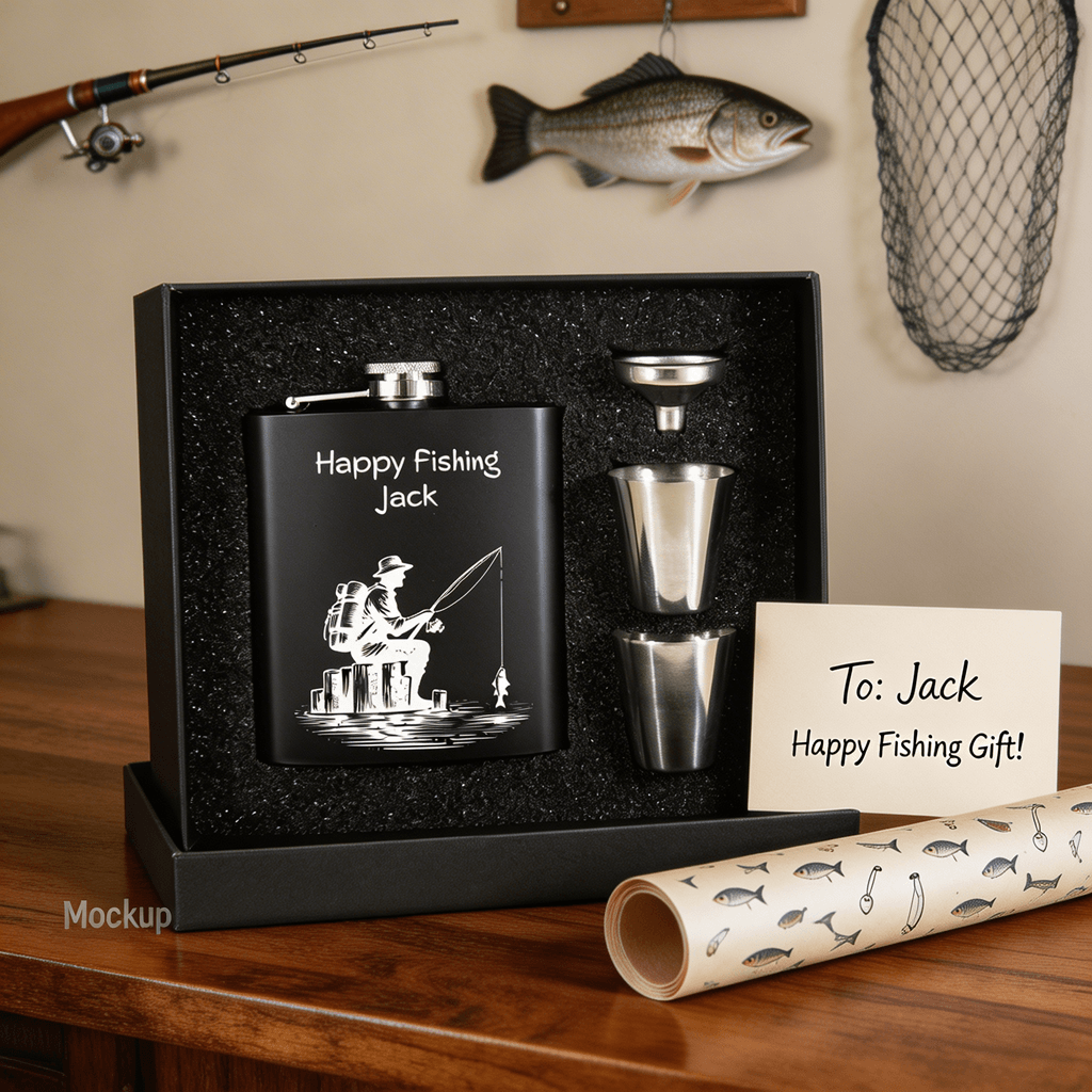 Fishing Themed - Flask Sets
