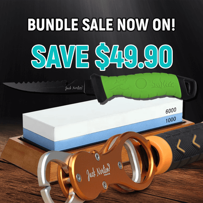Gripper + Whetstone + 270 Bait Knife