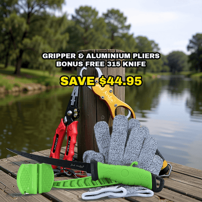 Gripper-Aluminium Pliers-Free 315 Knife