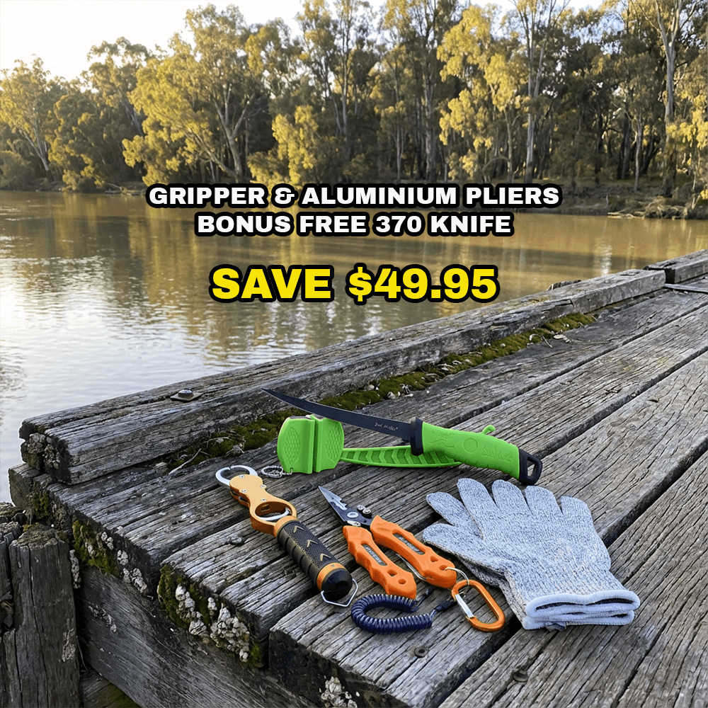 Gripper-Aluminium Pliers-Free 370 Knife