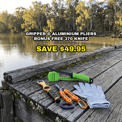 Gripper-Aluminium Pliers-Free 370 Knife