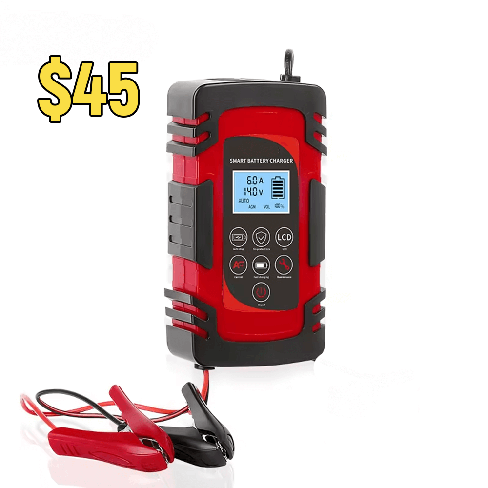 Auto Charger With Trickle Feature