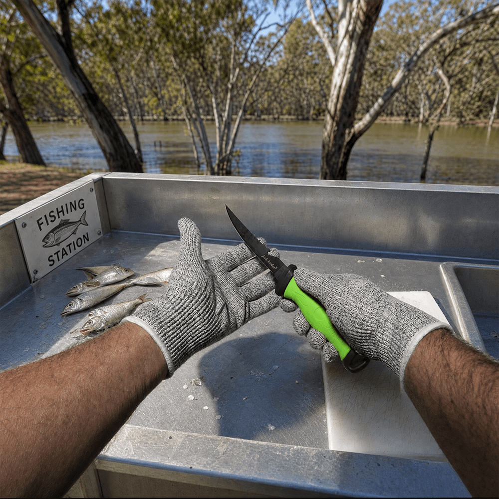 Christmas Gift Set - Gripper + 270 Bait Knife + Brag Mat Towel + Safety Bungee