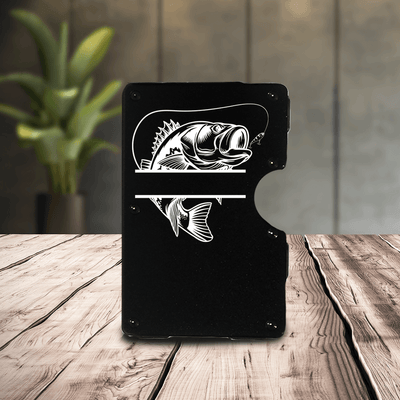 Big Bass Aluminium Card Wallet