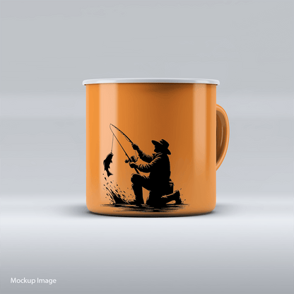 Personalise this one - Man fishing in a creek
