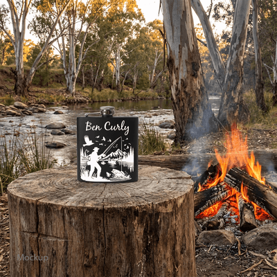 Fishing Themed - Hip Flasks