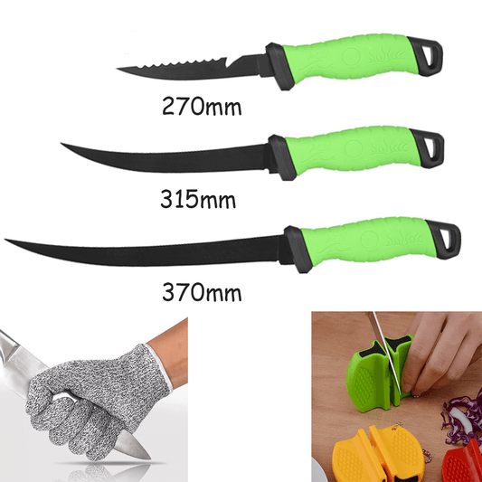 PLUSINNO Fishing Fillet Knife Professional Bait Knives Filleting