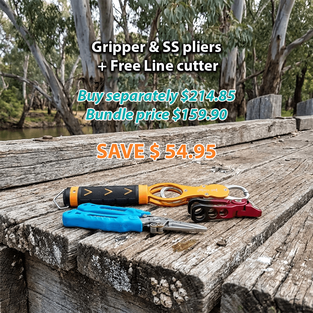 Gripper - SS Pliers + Free Line Cutters