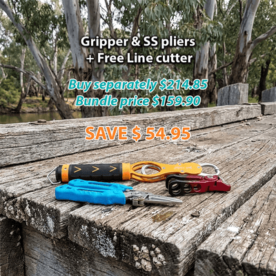 Gripper - SS Pliers + Free Line Cutters