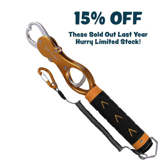 Fish Lip Gripper With Sheath & Lanyard