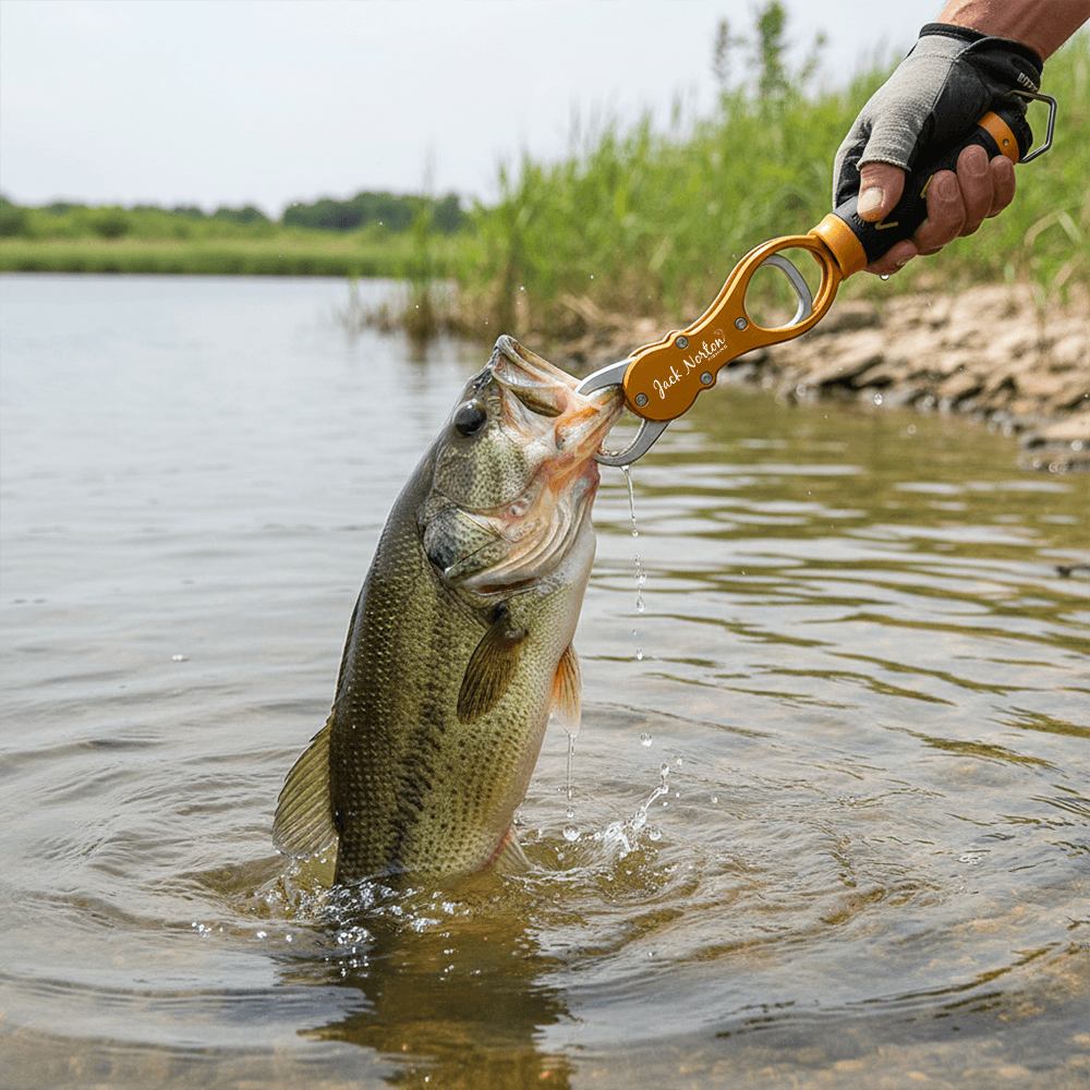 Fish Lip Gripper With Sheath & Lanyard