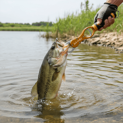 Fish Lip Gripper With Sheath & Lanyard