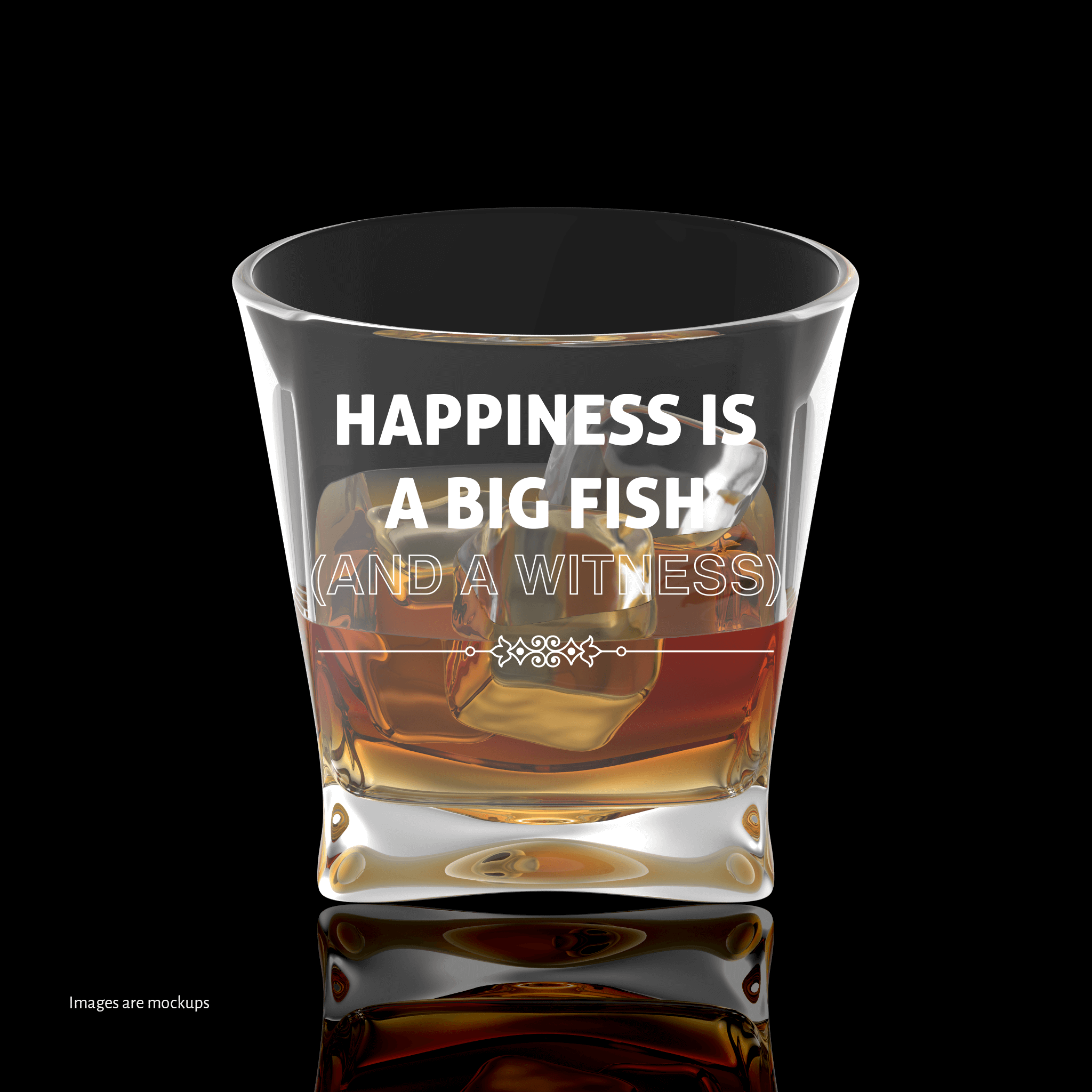Happiness is a big fish (and a witness)