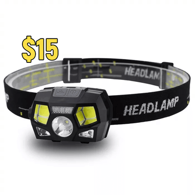 Motion Sensor Headlamp