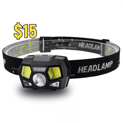 Motion Sensor Headlamp