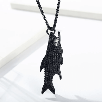 Hooked Piranha Necklace