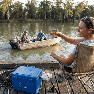 Happiness is a big fish (and a witness)