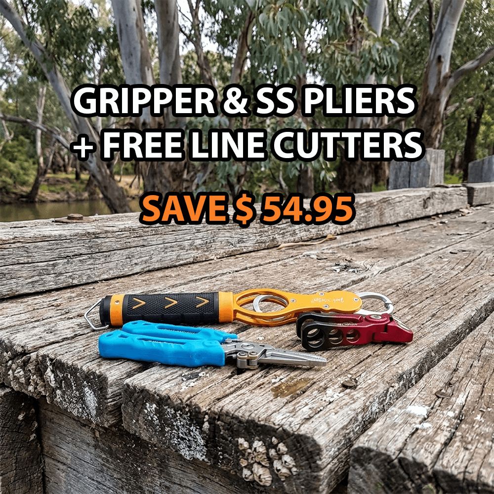 Gripper - SS Pliers + Free Line Cutters