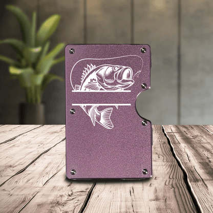 Big Bass Aluminium Card Wallet
