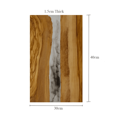 Olive Wood & Resin Board