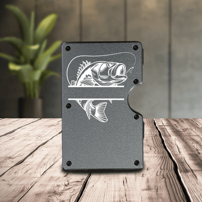 Big Bass Aluminium Card Wallet