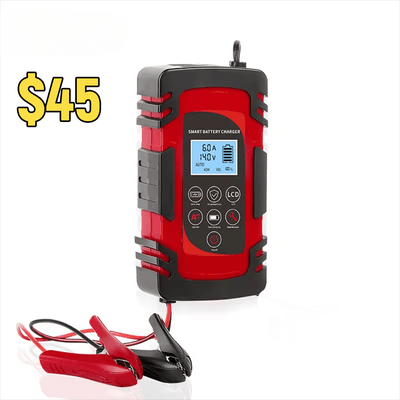 Auto Charger With Trickle Feature