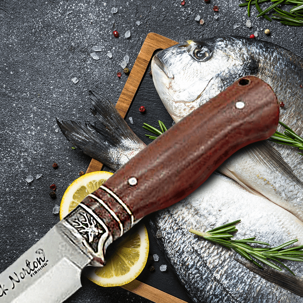 Camping Carving Knife - Deer/Tiger Handle