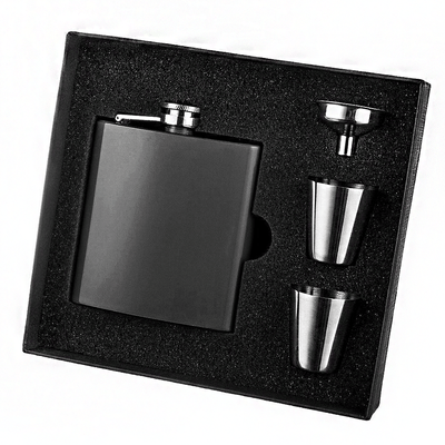 Hip Flask Set (Fishing Of The Boat Deck)